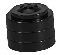 BEBEMOKO Porte-Drapeau Bureau Lot de 3 Mini Supports 8 Trous pour Table Bureau Jardin Salle de Conférence Facile à Ranger Portable Décoration Maison