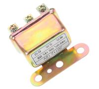 BEBEMOKO Relais de Klaxon Automobile 12 V, Relais de Klaxon de Camion de Remplacement, Accessoire Véhicule Robuste, Compatible Voitures et Camions, Système D’alerte Sonore pour Sécurité