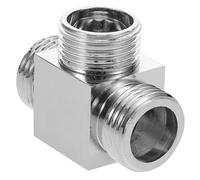 BEBEMOKO Robinet Machine à Laver Répartiteur De Conduite Eau Adaptateur De Tuyau Inverseur Eau pour Lave-Linge Voies