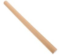 BEBEMOKO Tube à Affiche en Kraft Rond 50 X 1 CM Couvercle Papier Kraft Épaisseur 2 MM Diamètre Intérieur 3 CM Tube d'Expédition Rangement pour Posters Œuvres d'Art et Dessins