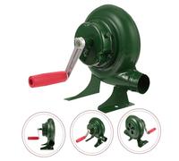 BEBEMOKO Ventilateur de Barbecue Manuel Portable Souffleur à Main pour Camping Barbecue Extérieur Chauffe Charbon Rapide et Pratique
