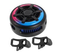BEBEMOKO Ventilateur De Refroidissement Magnétique Pour Téléphones Et Tablettes Avec Affichage De Température Refroidisseur Portable Pour Gamers Et Utilisateurs De Mobile