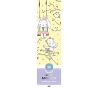 Marque-pages - Bébés animaux: 50 marque-pages à peindre ou à colorier
