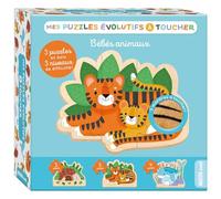 Bébés animaux - Mes puzzles évolutifs à toucher