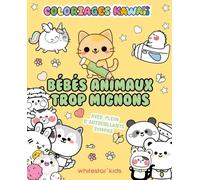 Bébés Animaux Trop Mignons - Coloriage Kawaii