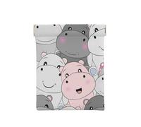Bébés hippopotames Mignons, Sac de Rangement pour Femmes, Portefeuille supérieur à Presser, Petit Porte-Monnaie, Pochette de Changement