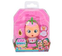 BEBÉS LLORONES LÁGRIMAS MÁGICAS Tropical Beach Babies Ella | Poupée de Collection Qui pleure de Vrai Larmes avec Maillot de Bain et 4 Accessoires - Jouet pour Filles et garçons +3 Ans