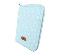 Bebesar® Protège Carnet de Santé Bébé Imperméable - Pochette Carnet de Santé - Cadeau Parfait pour Nouveau-né (Bleu)