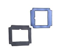 BebeXi Chiffons en Tissu for Aspirateur 2 Pièces. Compatible for Liectroux YW509. Remplacement D'accessoires De Pièces De Robot De Nettoyage De Vitres D'essuyage