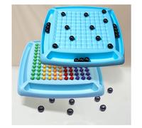 BebeXi Jeu d echec magnetique L'attraction de Perles magnétiques est Une Version améliorée du Jeu Thunder Chess et Un Jeu Amusant Trois en Un.(Color:40)
