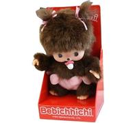 Bebichhichi Kiki peluche 15 cm - Noir