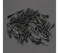 BEBIKR Lot de 100 fléchettes à pointe souple en plastique de qualité supérieure pour jeux électroniques