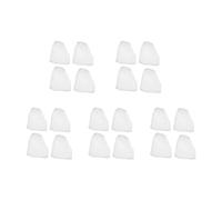 BEBIKR Lot de 4 sacs filtrants de rechange pour aquarium alimenté par piles pour nettoyeur de graviers d'aquarium, thermomètres, gravier, sable, décorations de filtre d'aquarium, poissons légers