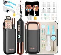 BEBIRD Earsight Ultra Camera Oreille Nettoyage - Otoscope oreille Flexible et Lumière - Kit d'ear cure (cure-oreille, pince à cérumen, goutteur) pour examen ORL à domicile - Adultes & Enfants