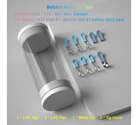 Bebird-R1 R3 T15 Bery D3 Visual Ear Sticks,Earpick,Health Care Cleaner,Replace Tip,Accessoire Pc,Ear Pick Set - Type New Tips
