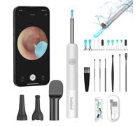 Bebird R3 Nettoyeur D'oreille Visuel Bâtons D'oreille Otoscope 3m Hd Endoscope Outil D'élimination De Cire Cure-Oreille Mini Caméra Mijia Soins De Santé Personnels-Blanc