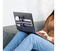 Beblau Shift Organiseur technique portable adhésif pour ordinateurs portables, câbles, sacs à dos | Accessoires informatiques, bureau et maison, disque dur externe | Rose