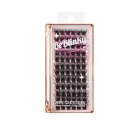 BeBlinky Kit d'extension de faux cils 01 Bande large de 9 mm 16 mm Facile appliquer et enlever sans endommager les cils naturels 72 grappes