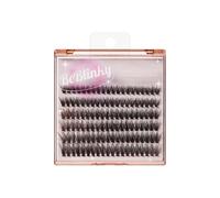 BeBlinky Kit d'extension de faux cils 08 Bande troite de 9 mm 16 mm Facile appliquer et enlever Sans endommager les cils naturels 120 grap