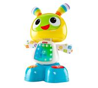 Fisher-Price Bebo Le Robot Interactif Jouet d'Éveil avec 3 Modes de Jeu, Musique et Danse, Apprentissage, Enregistrement, pour Bébé de 9 Mois et Plus, CGV44