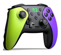 BEBONCOOL GAMING Switch Pro Manette pour Switch 2/Switch/Lite/OLED/Android/iOS/PC, contrôleur professionnel sans fil fonctionne avec programmation, vibration, turbo et réveil