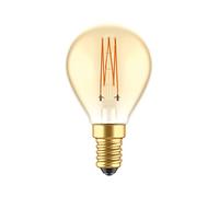 Bebulbs Ampoule Dorée LED C52 Carbon Line Filament Cage Mini globe G45 3,5W 300Lm E14 2700K Dimmable
