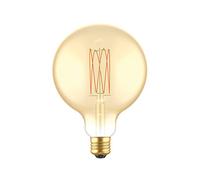 Bebulbs Ampoule Dorée LED C56 Carbon Line Filament Cage Globe G125 7W 640Lm E27 2700K Dimmable