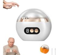 Bebuyby Multi-Functional Electric Nail Trimmer - 2025 New Electric Nail Clippers, Dual- Purpose for Cutting and Grinding, Elderly 3-in-1 Toe Nail Trimmer to Smoothly Trim and Shape Nails (White)