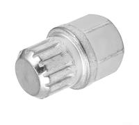 Bebykilemi 12/14PT Solide Auto Antivol Roue Antivol Écrou Clé pour Démontage Écrou de Roue en Acier avec Couple de 120 Nm, Cosse de Roue Argenté pour Sécurité des Pneus de Voiture