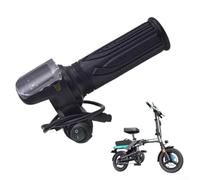 Bebykilemi 4Bike Poignées d'accélérateur pour scooter électrique avec interrupteur d'arrêt 48 V 6 broches Interface étanche Bouton de démarrage en un clic pour vélo électrique Tricycle Moto 7/8