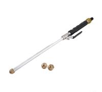 Bebykilemi 5,1 cm - Pour nettoyeur haute pression Hydro avec buses de ventilateur pour lavage de voiture, camion, bateau et nettoyage extérieur, convient à tous les jardins standard de 1,9 cm (noir)