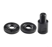 Bebykilemi Adaptateur de meuleuse d'angle Convertisseur Plus Platen Disques M14 vers Polissage et Dispositif M10 pour M14 3 Pièces Métal à Accessoire pour Tampons M10 Coupe pour Scie (M10 à Set)