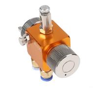 Bebykilemi Atomization A-100 Buse de pulvérisation pour peinture automatique, pointe en acier inoxydable avec corps en alliage d'aluminium, pression d'entrée d'air réglable de 2,5 à 3,0 bar, (0,8 mm)