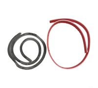 Bebykilemi Bande d'étanchéité de bas de porte de 100 cm, type brosse anti-insectes, insonorisante, bloqueur d'écarts sous la porte, coupe-froid et réduction du bruit (blanc)