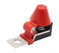 Bebykilemi Bloc fusible pour borne de batterie 60-300 A, kit porte-fusible avec goujons M8, capuchon isolant rouge, pour voiture, bateau, camping-car, véhicules tout-terrain, alimentation CC (250 A)