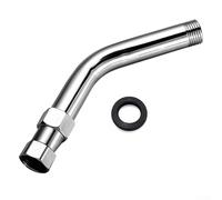 Bebykilemi Bras d'extension de douche en acier inoxydable 304, 20,3 cm de long, pour installation de pommeau de douche standard, avec interface filetée G1/2