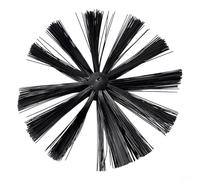 Bebykilemi Brosse de nettoyage de 200 mm avec tête en poils en nylon, filetage M8, anti-peluches pour conduit d'aération de sèche-linge et tuyau de cheminée