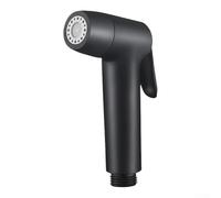 Bebykilemi Buse de toilette compacte ABS Twomode pour femme avec pulvérisateur haute pression doux multifonction bidet Shattaf Douche WC avec tête pour Hyi personnel (Noir)