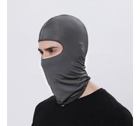 Bebykilemi Cagoule d'extérieur pour moto, bandana, masque de cyclisme, chasse, couvre-cou, écharpe, bandeau, couvre-tête, protection complète pour homme et femme (gris foncé)