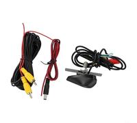 Bebykilemi Caméra de vue avant pour objectif grand angle, NTSC/pour support PAL, étanchéité IPX68, 12 V DC pour assistance au stationnement de voiture - Compatible avec Petit/Moyen/Grand (S)