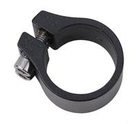 Bebykilemi Collier de serrage 34,9 mm pour tige de selle de vélo en alliage d'aluminium ultra léger double boulon pour VTT route pour vélo E-For Bike Collier de serrage de tube de selle compatible