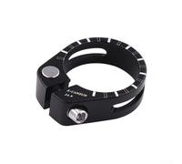 Bebykilemi Collier de serrage pour tige de selle de vélo, en alliage d'aluminium léger pour usiné CNC, libération rapide, 31,8 mm, 34,9 mm, route de montagne pour vélo de montagne et vélo de piste