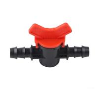 Bebykilemi Connecteur de robinet à boisseau sphérique d'irrigation de jardin, vanne de contrôle en PP, pour tuyau PE PN4, contrôle du débit d'eau à basse pression (16 mm x 16 mm)