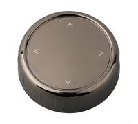 Bebykilemi Couvercle de bouton multimédia de rechange pour E60 E70 E71 E72 E66 Série 5 Accessoires de garniture intérieure, capuchon de commutateur de commande durable compatible avec