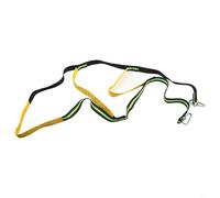 Bebykilemi Échelle d'embarquement pliable en 3/4 marches pour bateau à voile, bateau gonflable, escalade antidérapante, matériel portable en acier inoxydable 316 (vert, 4 marches)
