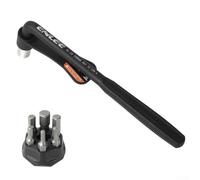 Bebykilemi EL-10/EL-20 Clé dynamométrique pour vélo 3-10 NM et 10-20 NM avec jeu d'embouts hexagonaux H3/H4/H5/H6/H8 pour entretien Compatible avec VTT et vélos de route (EL-20)