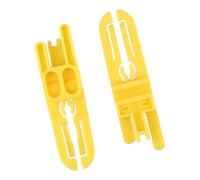 Bebykilemi Entretoises de plaquettes de frein pour vélo - Blocs de purge de transport - Outil d'entretien de frein à disque ABS - Jaune - Léger et portable - Pour différents modèles de vélo