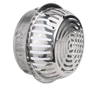 Bebykilemi Filtre de vidange anti-obstruction en acier inoxydable pour gouttière d'égout, maille résistante pour tuyaux de drainage extérieurs, balcon et toit, compatible avec (200 mm)