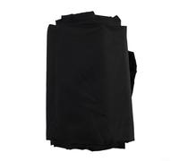 Bebykilemi Jupe de pluie imperméable ultra légère 70D pour camping et randonnée en polyester PU 2000 mm, taille réglable de 70 à 120 cm, équipement d'extérieur multifonction (noir)