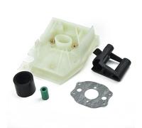 Bebykilemi Kit d'impulsion d'adaptateur d'admission de carburateur pour tronçonneuse modèles 36 41 136 137 141 142 E avec manchon d'admission, joint de carburateur, tuyau d'impulsion, plaque